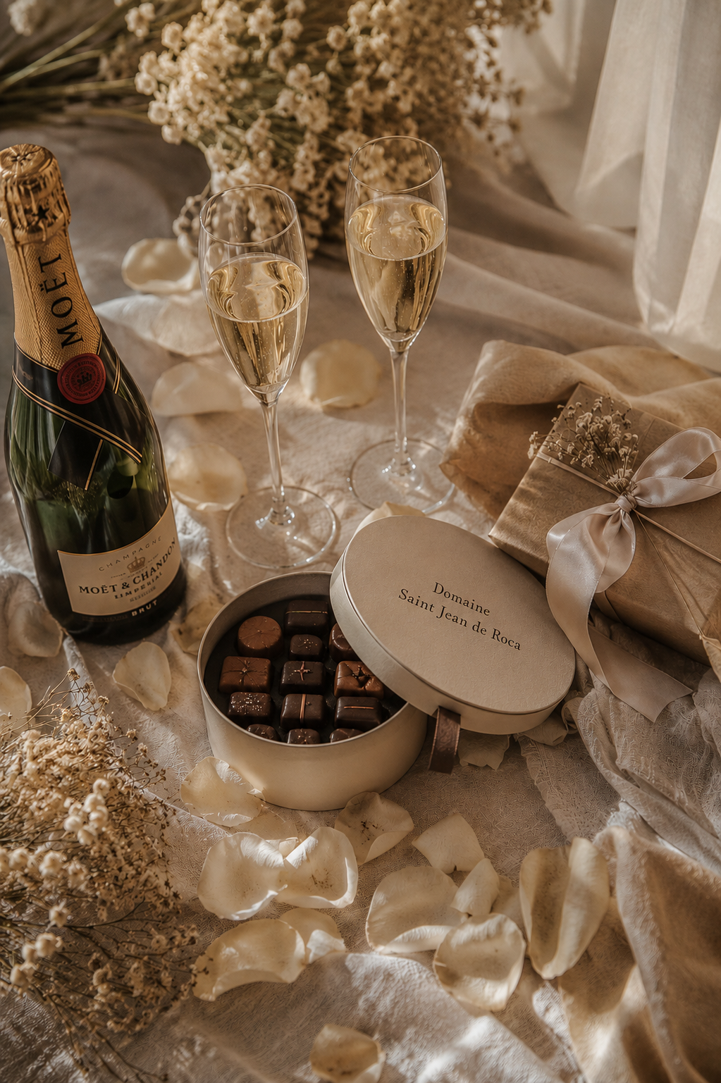 gift luxury champagne